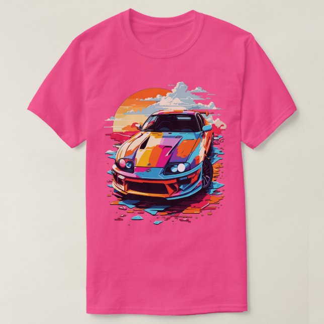 Camiseta Toyota Supra Gt (Diseño del anverso)