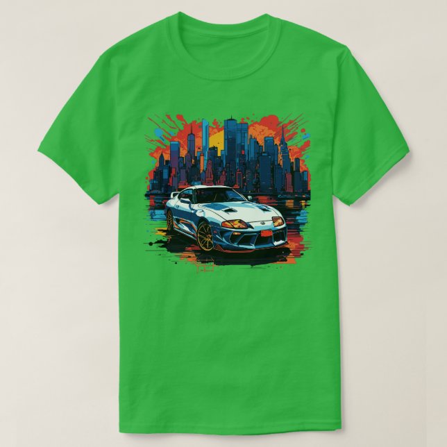 Camiseta Toyota Supra Mk3 (Diseño del anverso)