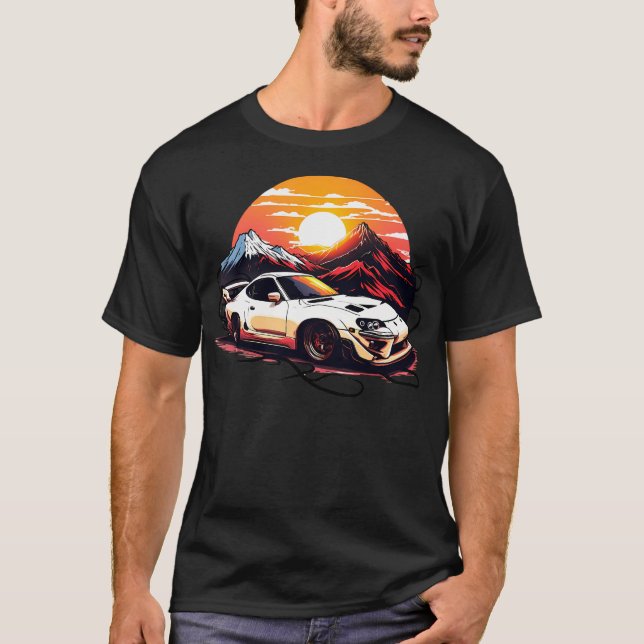 Camiseta Toyota Supra Mk4 Activo (Anverso)