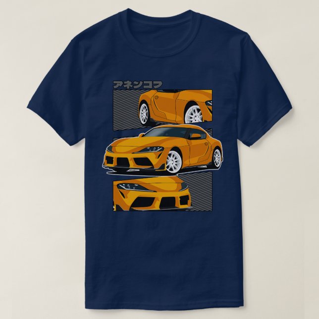 Camiseta Toyota Supra MK5 A90 1 (Diseño del anverso)