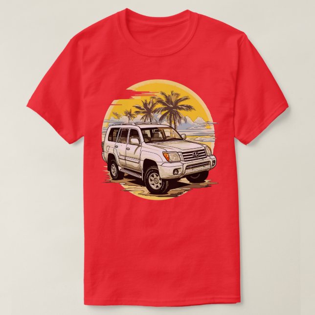 Camiseta Toyota SUV (Diseño del anverso)