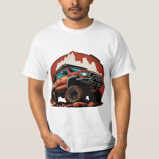 Camiseta Toyota Tacoma Rock Crawler (Anverso)