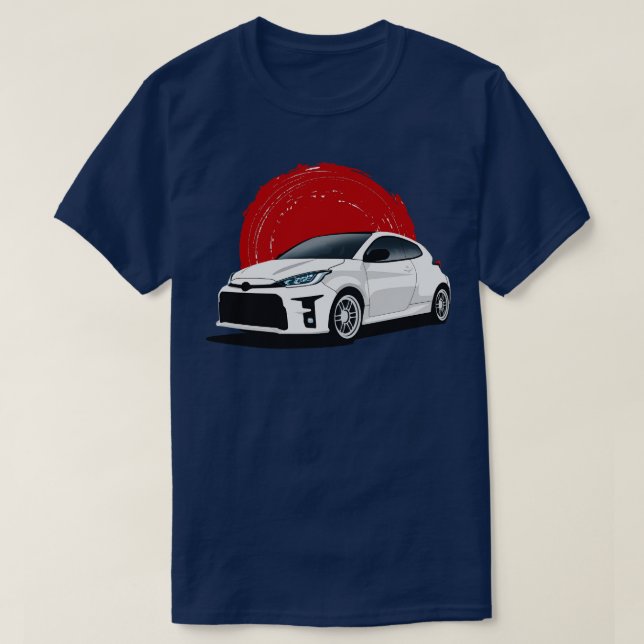 Camiseta Toyota Yaris GR (Diseño del anverso)