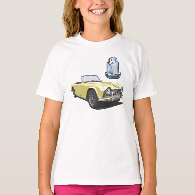 Camiseta TR4 amarillo (Anverso)