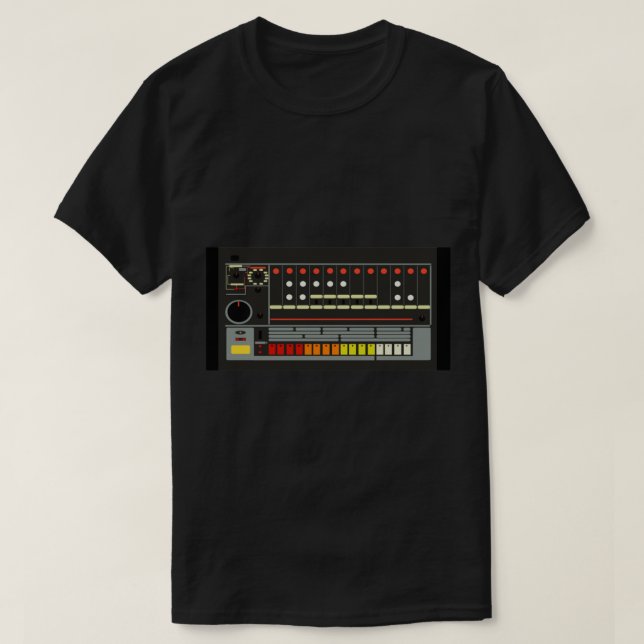 Camiseta TR-808 Drum Machine Classic T-Shirt (Diseño del anverso)