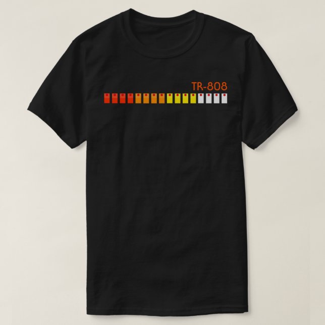 Camiseta TR 808 ROLAND acid Classic T Shirt (Diseño del anverso)