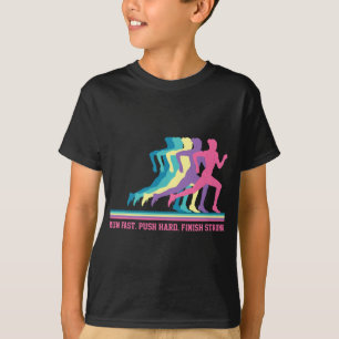 Camiseta Tr motivacional de las mujeres en pista y campo
