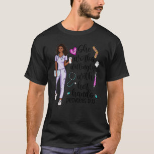 Camiseta Trabaja Con Sus Manos Enfermeras Negras