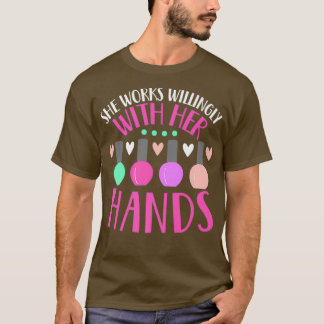 Camiseta Trabaja voluntariamente con la tecnología de las u