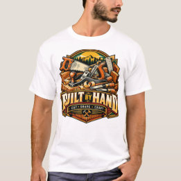 Camiseta Trabajado a Mano Carpintero Herrero Sierra Manual