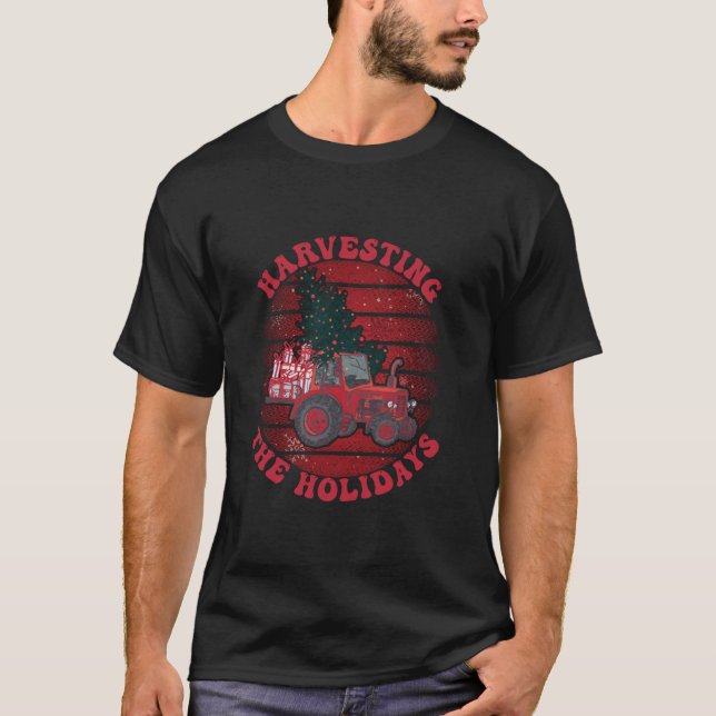 Camiseta Trabajador agrícola Navidades agrícolas de Santa F (Anverso)