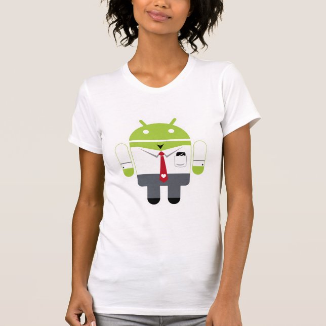 Camiseta Trabajador androide (Anverso)
