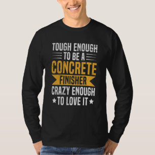 Camiseta Trabajador de cemento de construcción para un term