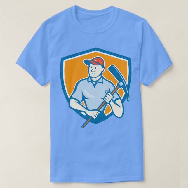 Camiseta Trabajador de construcción con Personalizado de Es (Diseño del anverso)