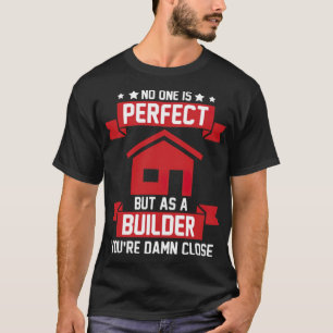 Camiseta Trabajador de Construcción de la Casa de Construcc