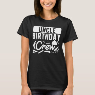Camiseta Trabajador de construcción de la excavadora Uncle