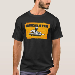 Camiseta Trabajador de construcción de mampostería