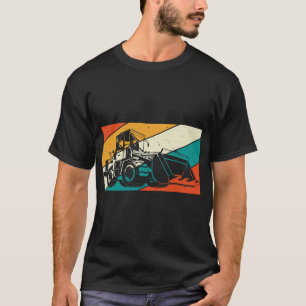 Camiseta Trabajador de construcción de vehículos de constru