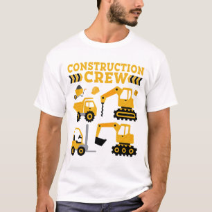 Camiseta Trabajador de construcción Excavator Shirer Toddle