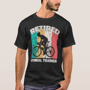 Camiseta Trabajador de control de animales jubilado