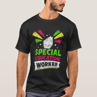 Camiseta Trabajador de Educación Especial Aprecia a los Mae