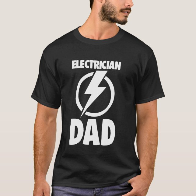 Camiseta Trabajador de Electricidad Tee Divertido Amor Elec (Anverso)