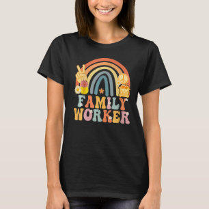 Camiseta Trabajador de familia Groovy Vintage Social Work C
