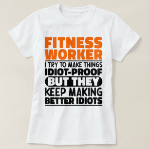 Camiseta Trabajador De Fitness Intento Hacer Las Cosas Dive