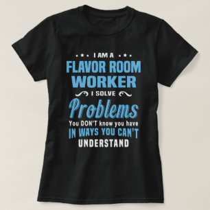 Camiseta Trabajador de Flavor Room