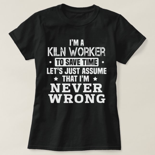 Camiseta Trabajador de Kiln (Diseño del anverso)