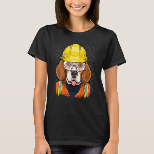 Camiseta Trabajador de la construcción Beagle Laborer Puppy