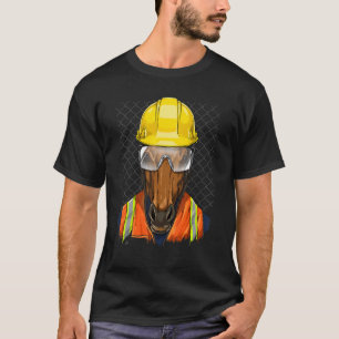 Camiseta Trabajador de la construcción Caballo Laboral Gran