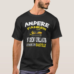 Camiseta Trabajador De La Construcción Dice Que El Sitio De