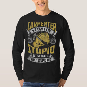 Camiseta Trabajador De La Madera Para Hombres Carpintero De