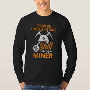 Camiseta Trabajador de minas de minería de carbón y de habi