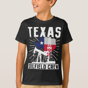 Camiseta Trabajador de Oilfield Roughneck Texas Oilfield