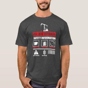 Camiseta Trabajador de Plataforma Petrolera Plan USA Gas Am