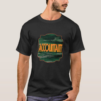 Camiseta Trabajador de profesión de contable