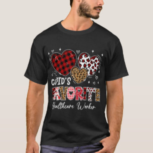 Camiseta Trabajador de salud favorito de Cupido Corazón: Va
