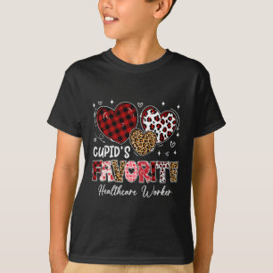Camiseta Trabajador de salud favorito de Cupido Corazón: Va