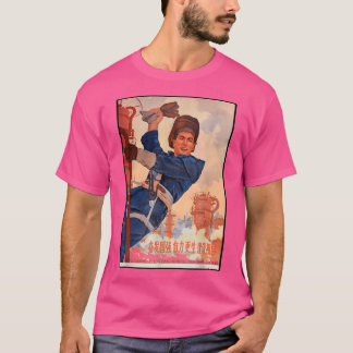 Camiseta Trabajador de servicios públicos comunistas de Chi