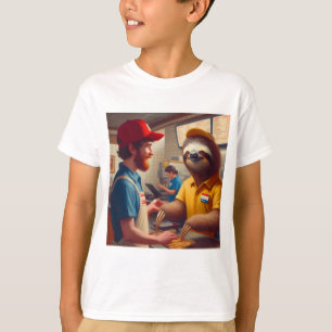 Camiseta Trabajador de Sloth Fast Food