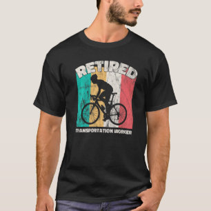 Camiseta Trabajador de transporte jubilado