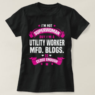 Camiseta Trabajador De Utilidad Mfd. Bldgs.