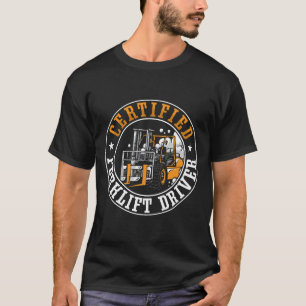 Camiseta Trabajador del controlador del elevador de horquil