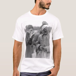 Camiseta Trabajador del Ejército de Salvamento que escribe