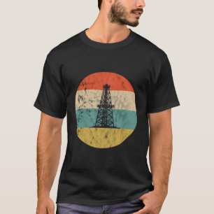 Camiseta Trabajador del yacimiento petrolífero de la plataf