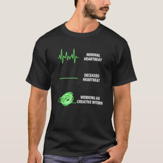 Camiseta Trabajador Interno Creativo Trabajos de Interno Cr