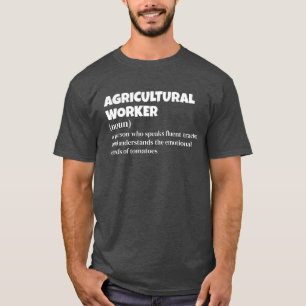 Camiseta Trabajador lechero: divertida definición de trabaj