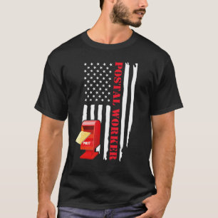 Camiseta Trabajador Postal Arte Hombres Mujeres Cartero Ofi
